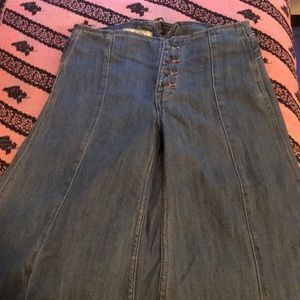 Free people extreme bell bottoms